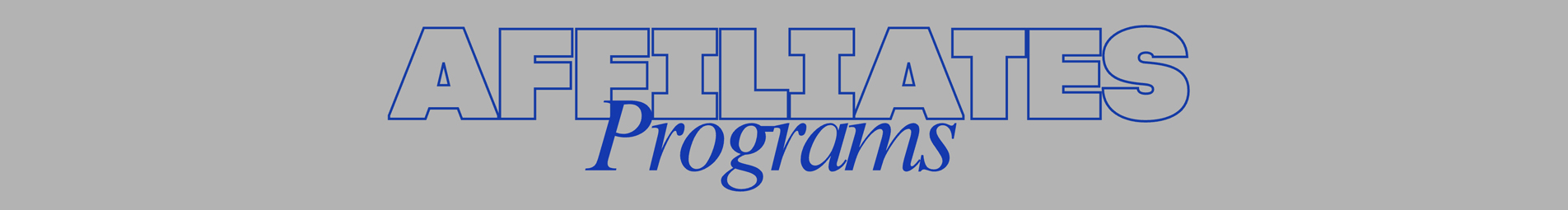 Affiliates banner